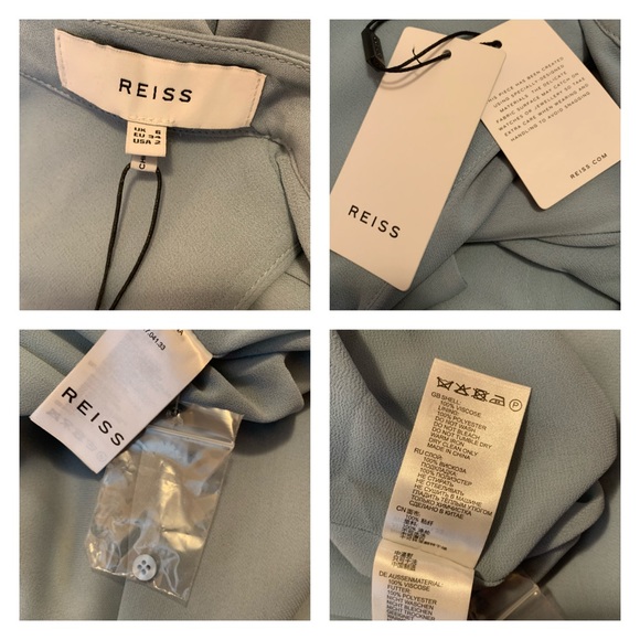 New! REISS Adele Bow Sleeveless Jumpsuit - Picture 16 of 16